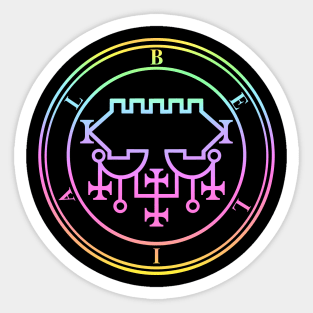 Seal of Belial or Sigil of Belial Sticker